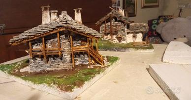 Baita in miniatura artigianale