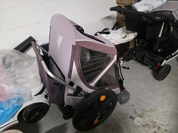 Carrello bici porta bambini