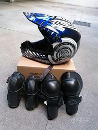 Casco più protezioni
