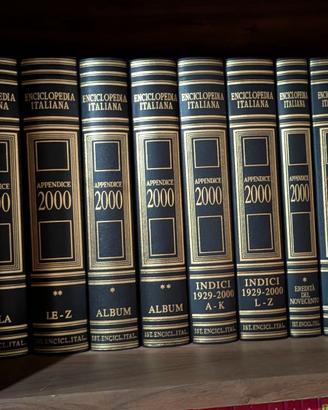 Enciclopedia Treccani Appendice 2000 8 Volumi