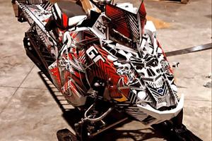 Motoslitta Polaris rmk 800 axys