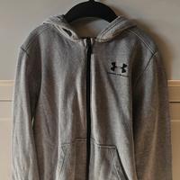 Felpa under armour tg M bambino 