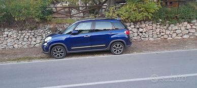 Fiat 500 L blu 5 porte