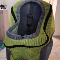 pettorina e trasportino per cane