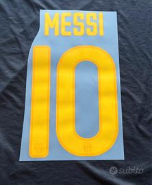 Kit Nameset Barcellona 11/12 home 10 Messi