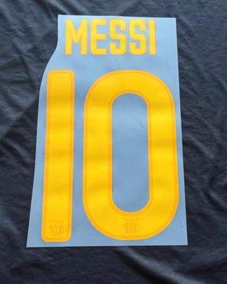 Kit Nameset Barcellona 11/12 home 10 Messi