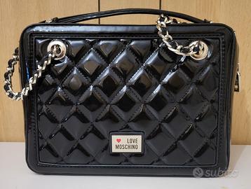 Borsetta Love Moschino nera come nuova