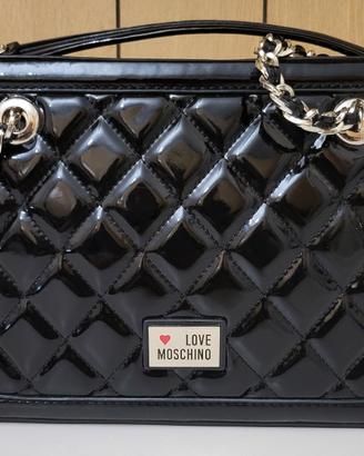 Borsetta Love Moschino nera come nuova