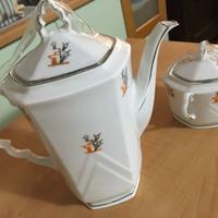 TEIERA E ZUCCHERIERA ART DECO