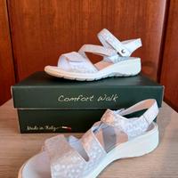 Sandali Ortopedici Eleganti Donna Argento