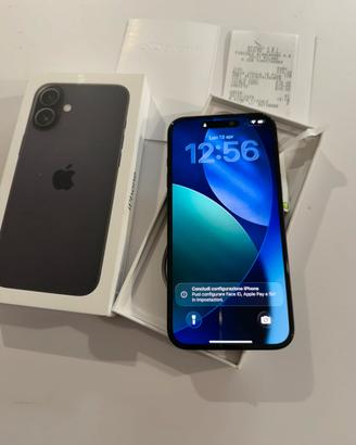 Iphone 16 plus 128gb black 30 marzo