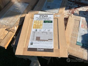 4 PEZZI ANTA SPORTELLO MOBILE NUOVE MASSELLO PINO