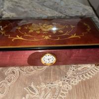 Vintage Sorrento Italian Music Box Orologio