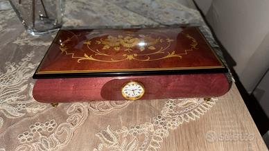 Vintage Sorrento Italian Music Box Orologio
