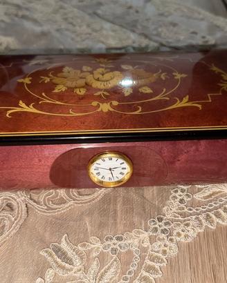 Vintage Sorrento Italian Music Box Orologio