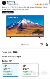 Smart TV Samsung 43 pollici
