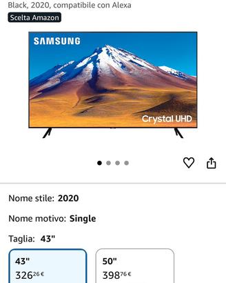 Smart TV Samsung 43 pollici