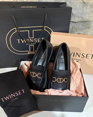 Mocassini Twinset Milano neri