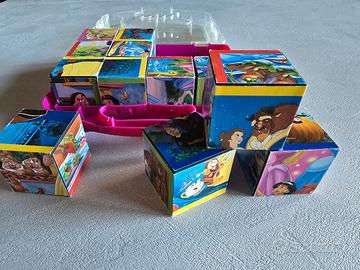 Cubi Puzzle Principesse Disney - 12 pezzi