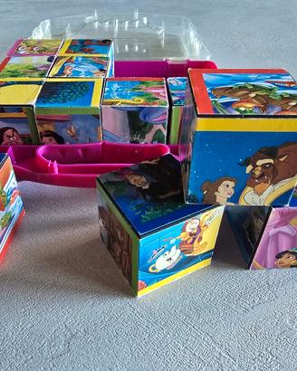 Cubi Puzzle Principesse Disney - 12 pezzi