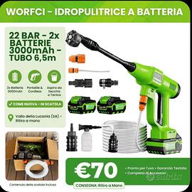 WORFCI  a batteria come nuova 