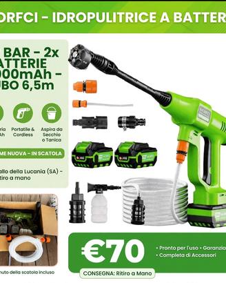 WORFCI  a batteria come nuova 