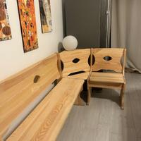 Panca legno massello