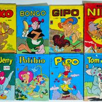 8 Fumetti umoristici misti Bianconi / Metro