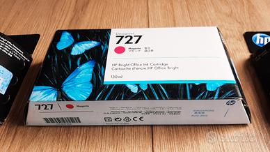Cartuccia originale HP 727 B3P20A 130ml Magenta