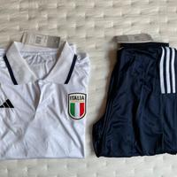 Polo + Pantalone Nazionale Italiana FIGC