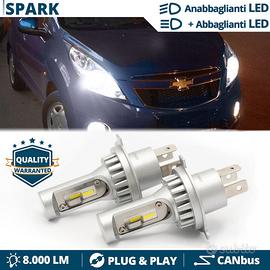 Lampadine LED H4 Per CHEVROLET SPARK CANbus 6500K