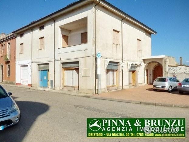 ABBASANTA - Fronte stazione FS - Locale Comm