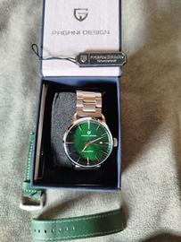 Orologio automatico quadrante verde PAGANI 