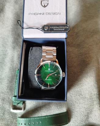 Orologio automatico quadrante verde PAGANI 
