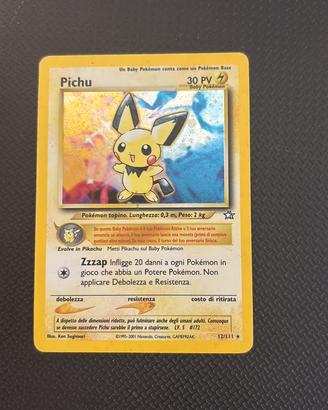 Carta pokemon Pichu