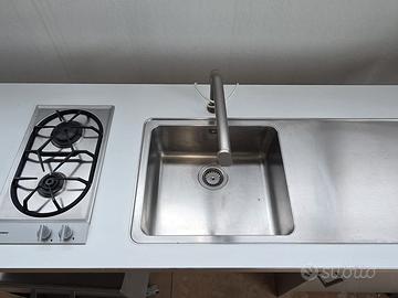 Cucina Gaggenau completa - Design Moderno in Accia