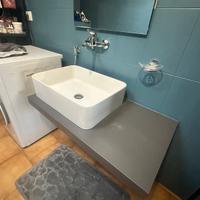 Mobile Bagno a mendols  con ciottola e specchio