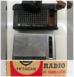 HITACHI HI-PHONIC TRANSISTOR 8 funzionante