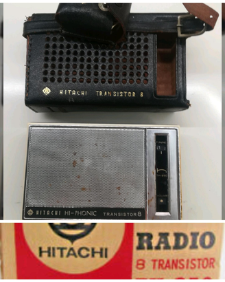 HITACHI HI-PHONIC TRANSISTOR 8 funzionante