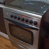 Cucina economica in acciaio 4 fuochi e forno