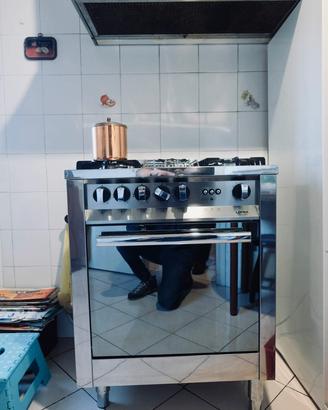 Cucina lofra a gas con forno