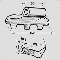 Mazze dentate per trincia