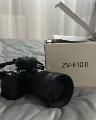 sony ZV-E10 Mark ll (2) con Obiettivo + accessori