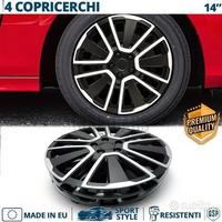 4 Copricerchi per ALFA ROMEO 14'' Pollici 15 Razze