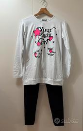 Set maglietta a maniche lunghe e leggings