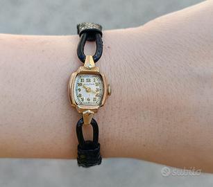 Bulova fifth avenue art deco women watch