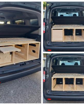 kit camperizzazione Ford Tourneo Courier 2024-26
