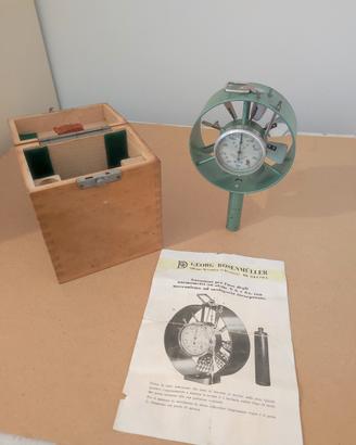 Design Industrial Anemometro G.Rosenmüller Dresden