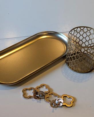 svuota tasche, porta candele e pomelli