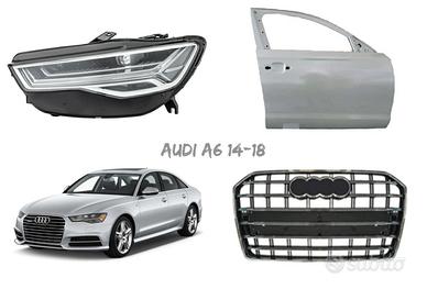 Audi A6 musata paraurti sospensioni assetto cerchi
